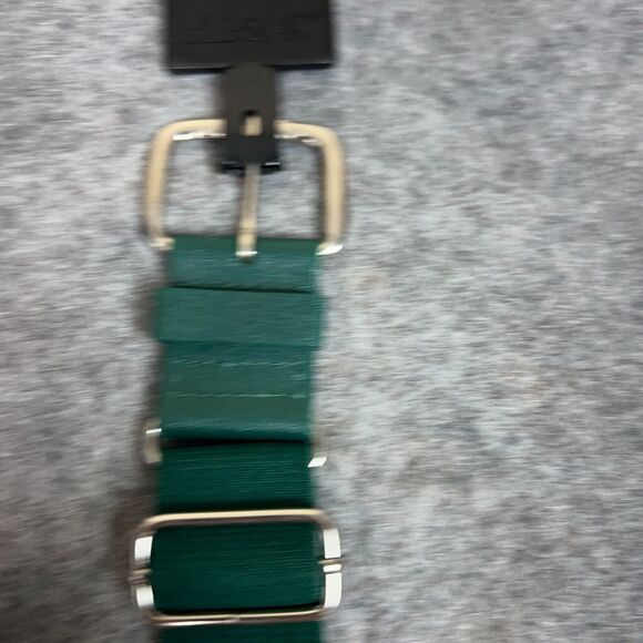 All Star Baseball Mens Belt Green Adjustable Sports Stretch Softball Casual A3 - Picture 2 of 5